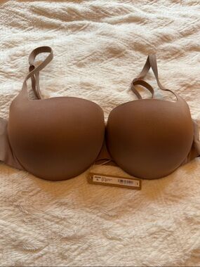 SKIMS Ultimate Push-up Balconette Molded Underwire Bra in Taupe